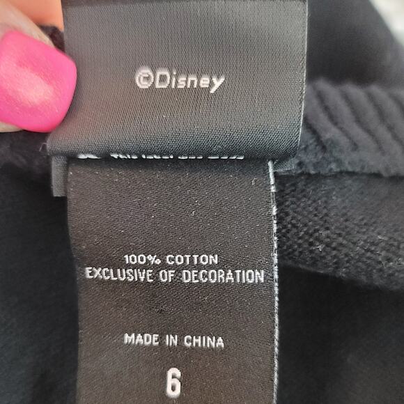 Disney Villains Sequenced Maleficent Sweater Size 6 - Picture 5 of 5